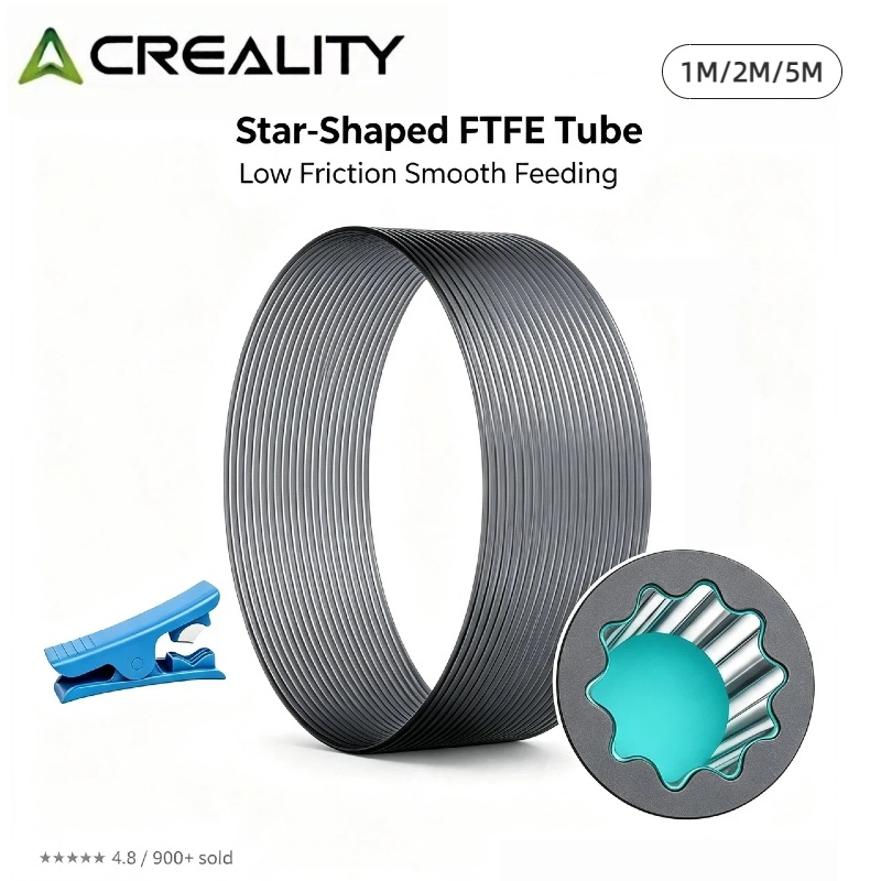 Ptfe Tape Thread - Официальная трубка Creality из материала PTFE