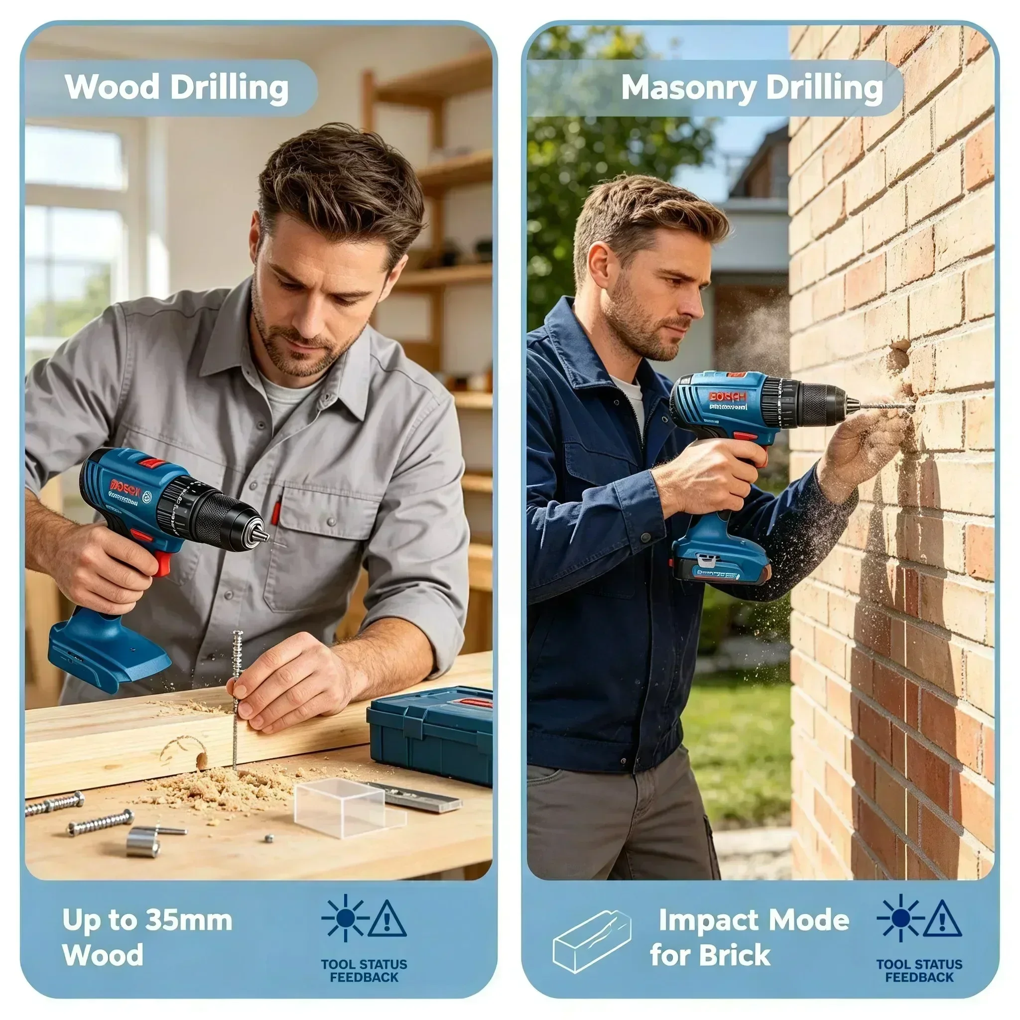 Bosch GSB 185-LI 18В Бесщеточн – обзор и цена Bosch Drill Gsb 18V