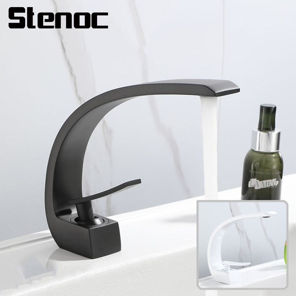 Черный/белый изогнутый дизайн  – обзор и цена Silicone Tap Washer